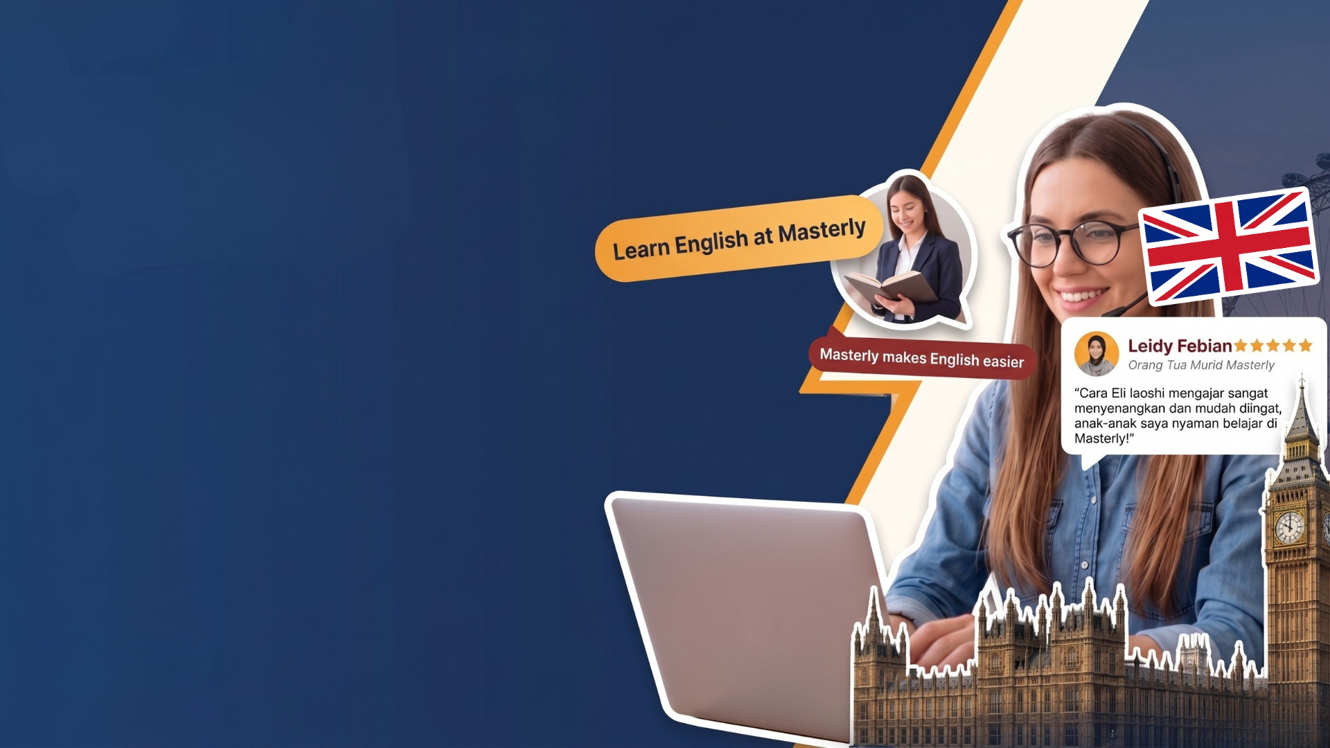 Belajar English di Masterly Class