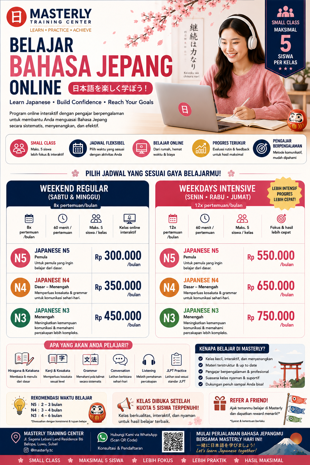 Brosur Japanese Online
